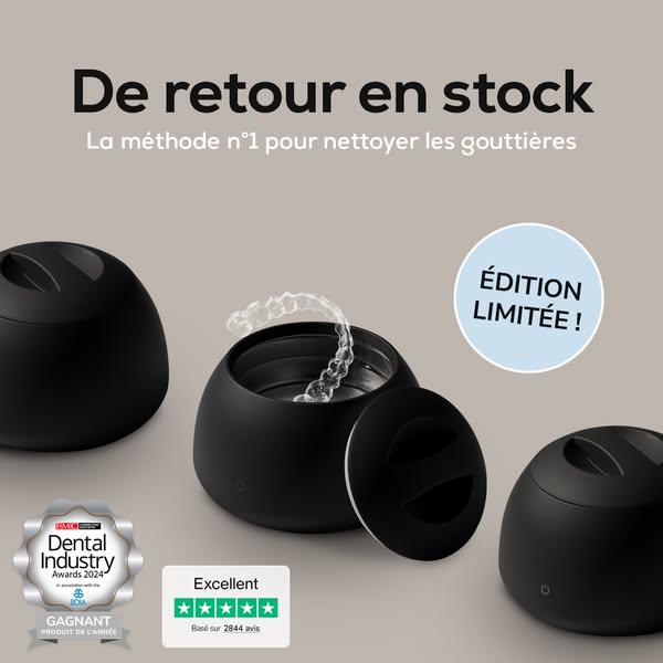 Recommandé par plus de 8000 dentistes