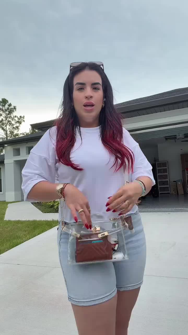 Women's Transparent Jelly Bag