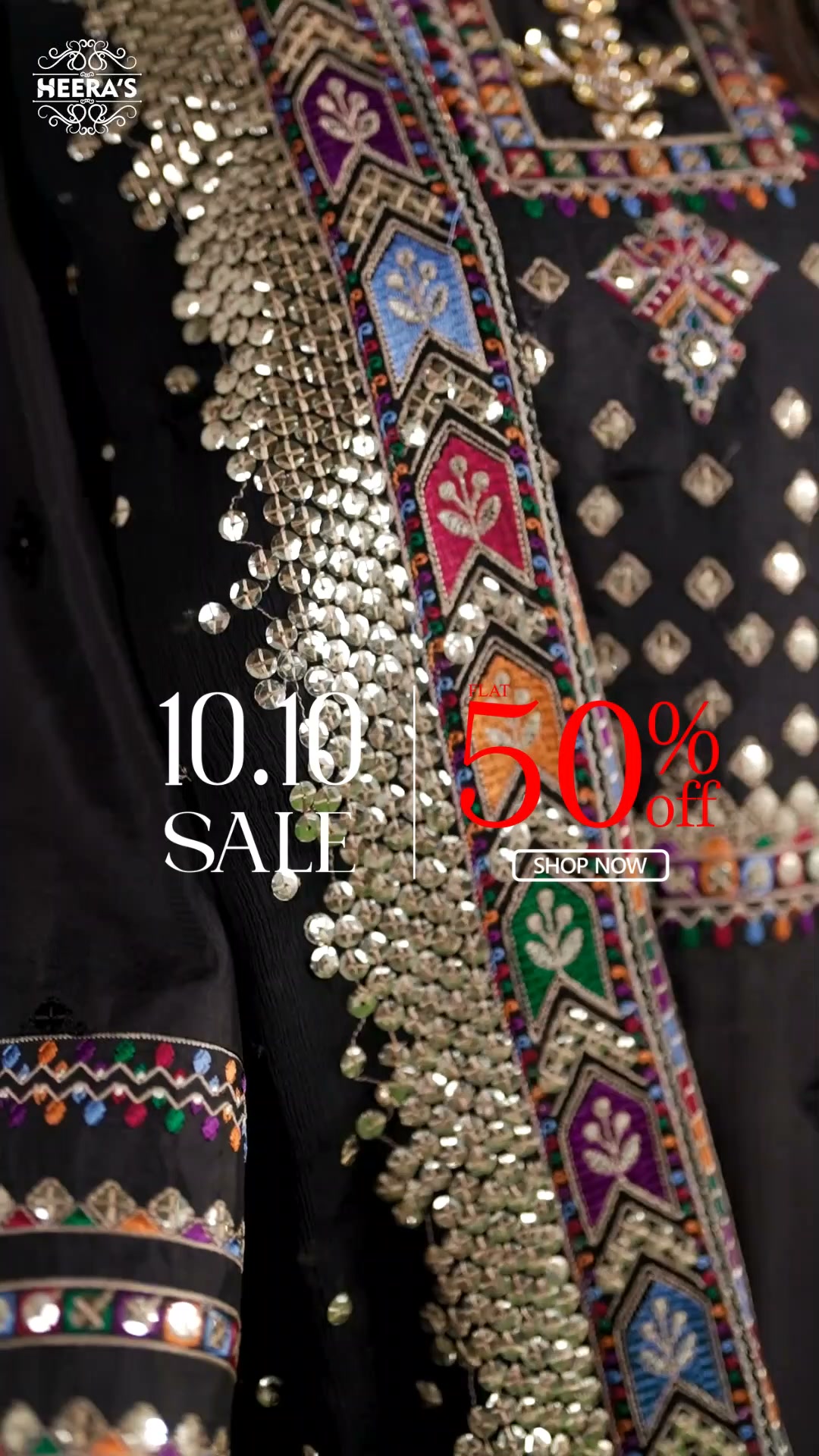 10.10 SALE—FLAT 50% OFF