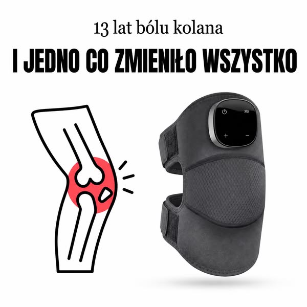 13 lat bólu kolana. 15 minut wieczorem.
