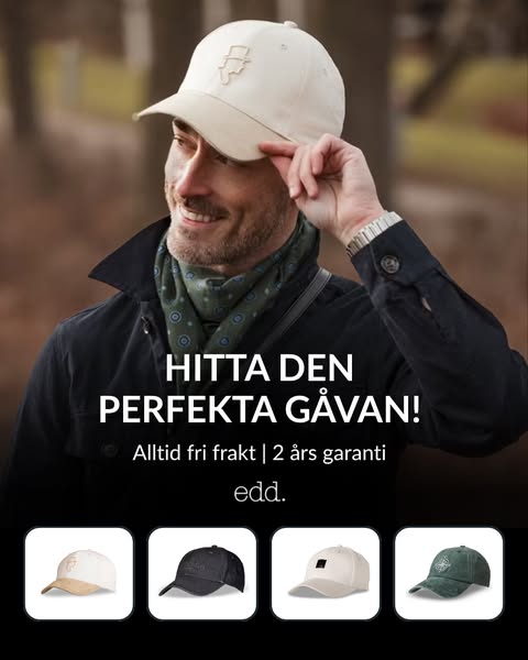 Fri frakt & 2 års garanti | Maximera din stil med edd.
