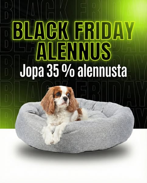 Black Friday 35 % alennusta