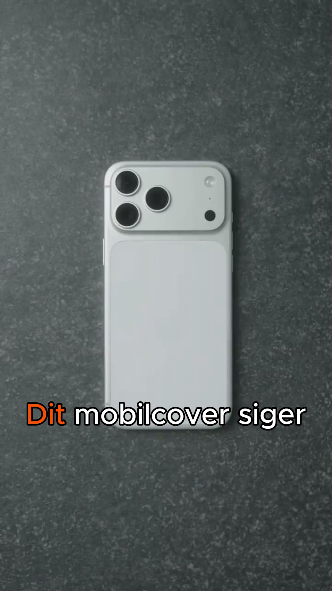 Et virkelig stilrent premiumcover