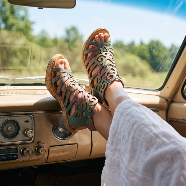 The Marisol Cage Heel