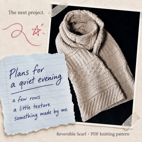 The Scarf You'll Finish