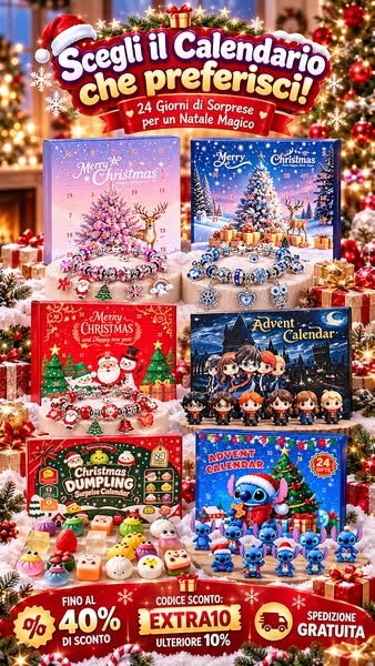 10% SE ACQUISTI 2 CALENDARI