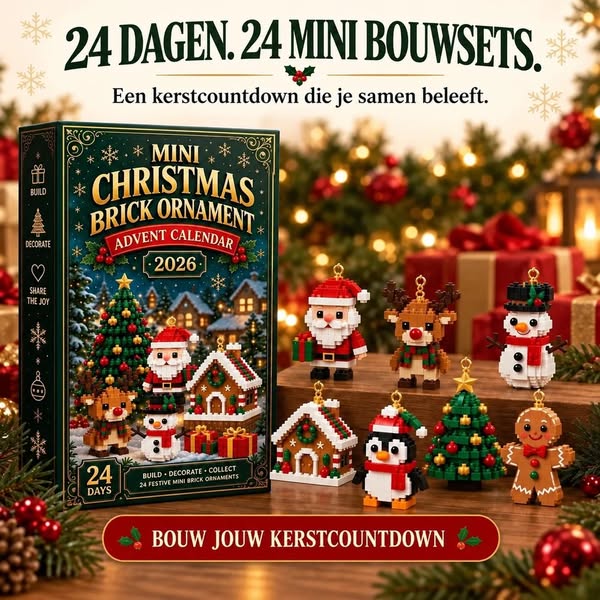 Bestel jullie Mini Kerst Kalender