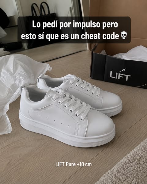 Gana hasta +10 cm de altura