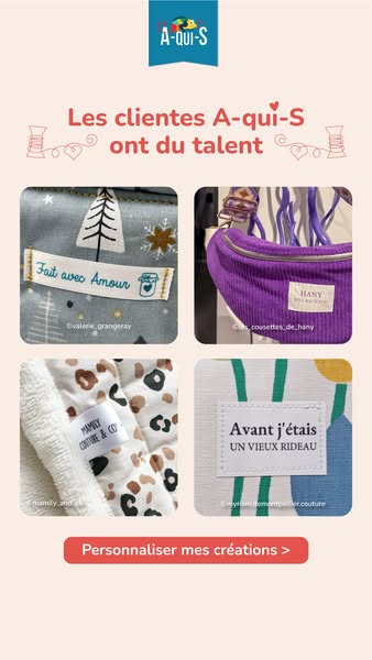 Personnalisez vos créations !