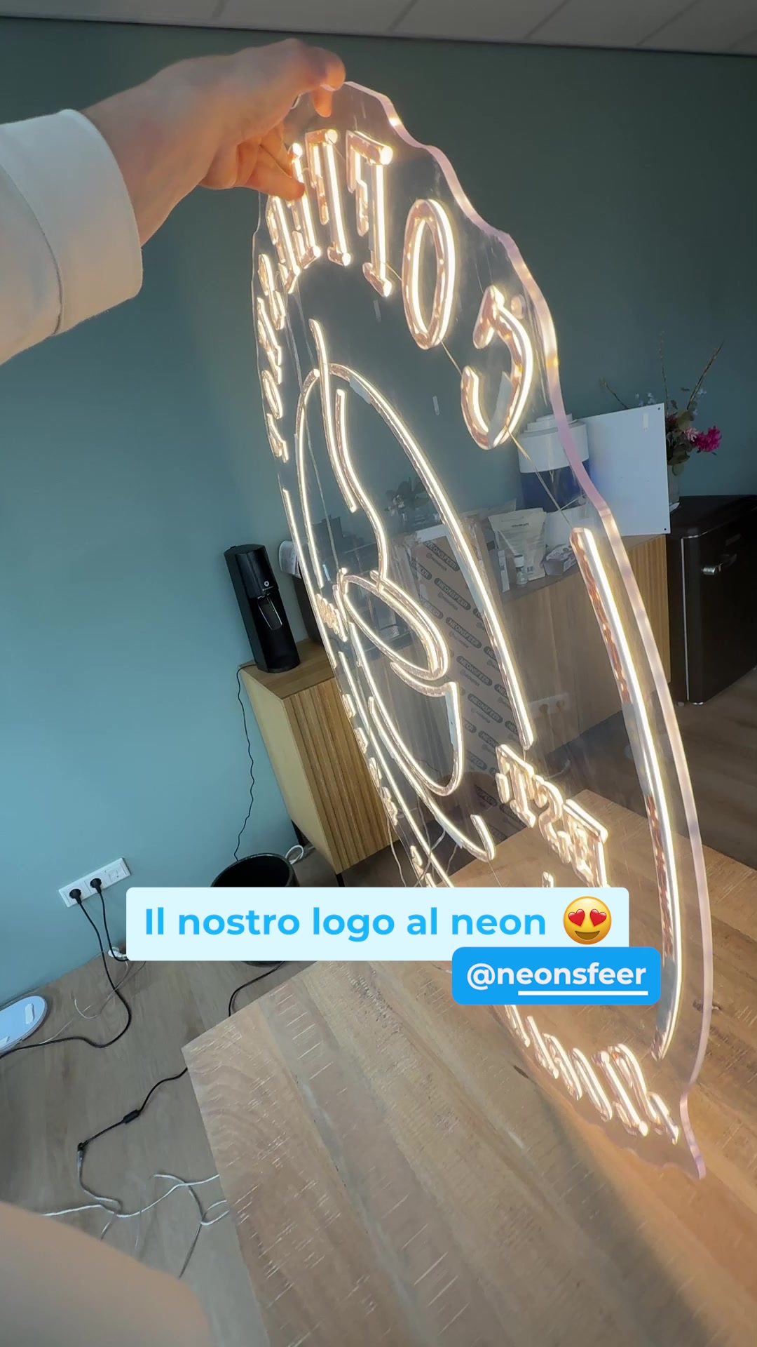 Scegliere o creare la propria insegna al neon