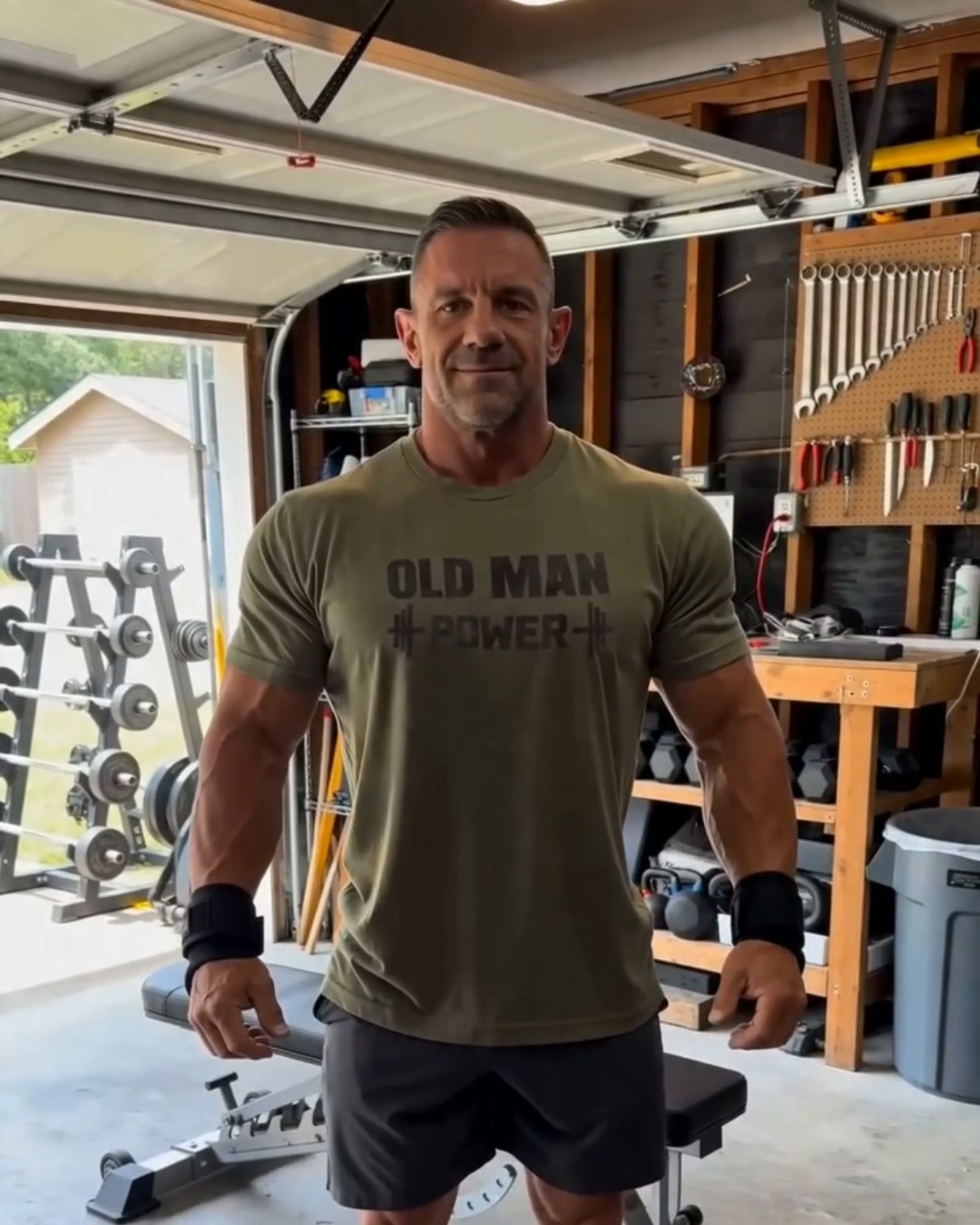 Old Man Power Tee