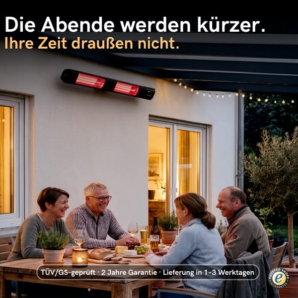 Längere Sommerabende genießen