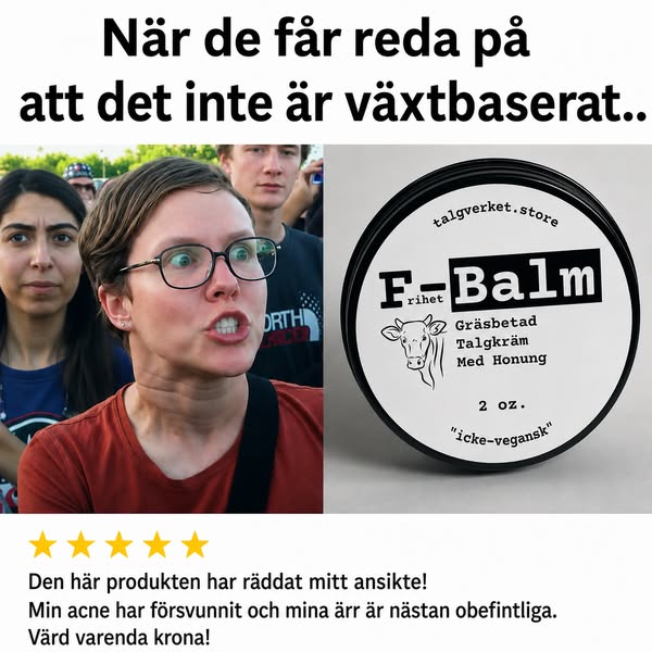 Testa ätbar hudvård