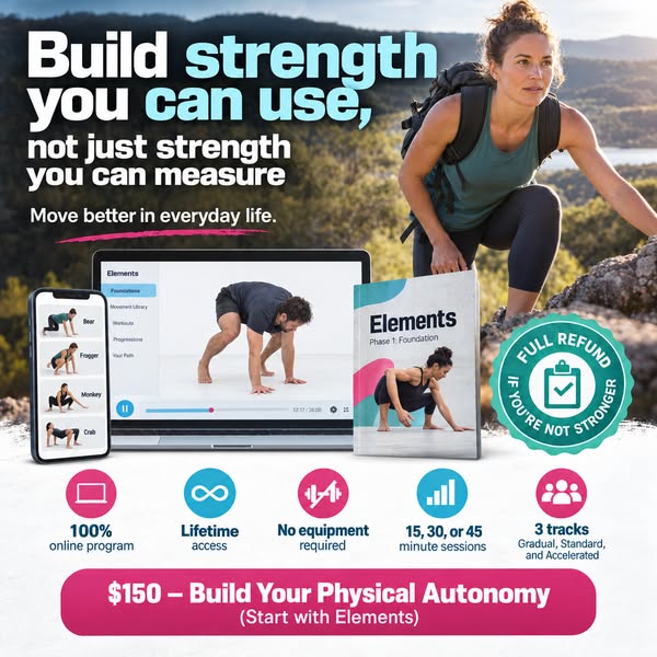 Start building strength that shows up in daily life