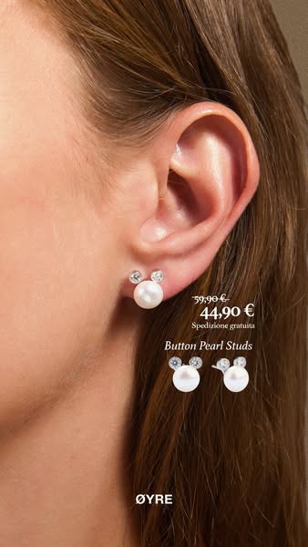 Perla vera e argento 925 — 44,90 €
