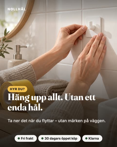 Inga hål. Inga märken.