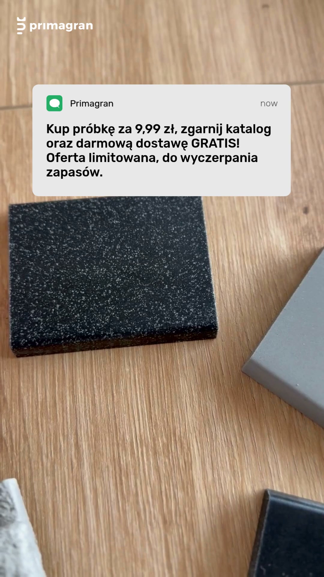 Zamów próbkę koloru z darmową dostawą