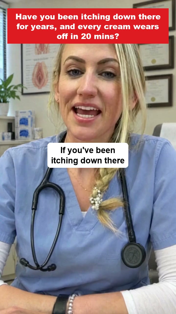 Check If the product you're using for the itch down there is making it worse