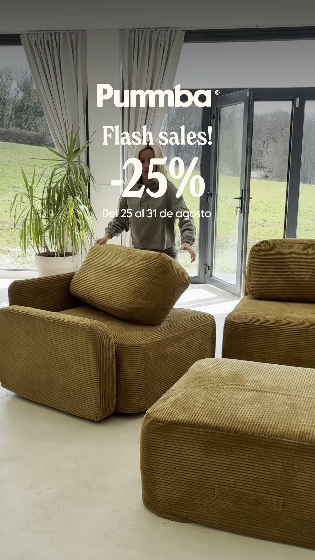 FLASH SALE ¡Ahorra un 25% en tu Pummba!