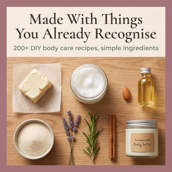 Body Care Made With Ingredients You Recognise