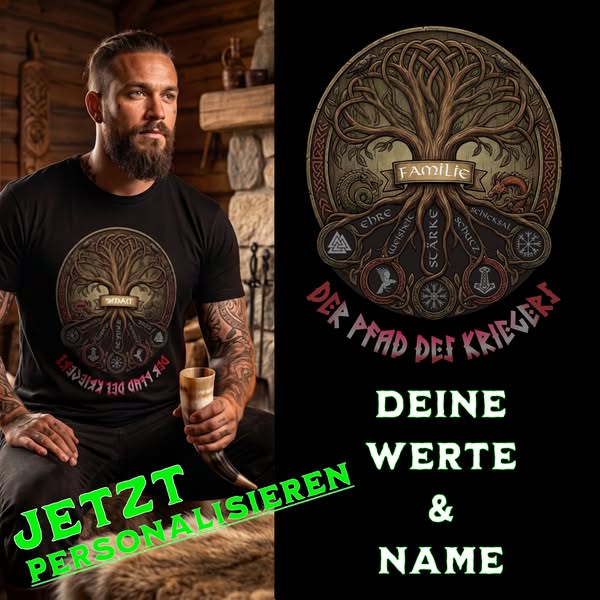 Trage deine Werte stolz und werde zur Legende! Garantiert unsterblich Kostenloser Versand ab 50 €.er Versand ab 50 €