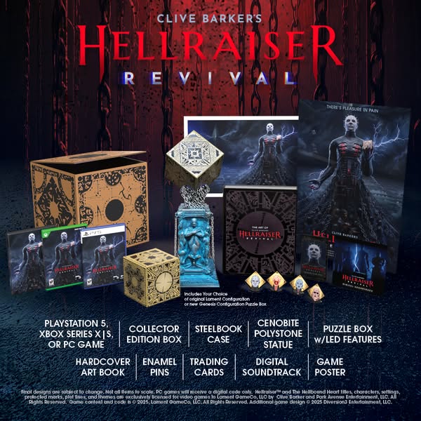 Clive Barker's Hellraiser: Revival - Cenobite Collector's Edition