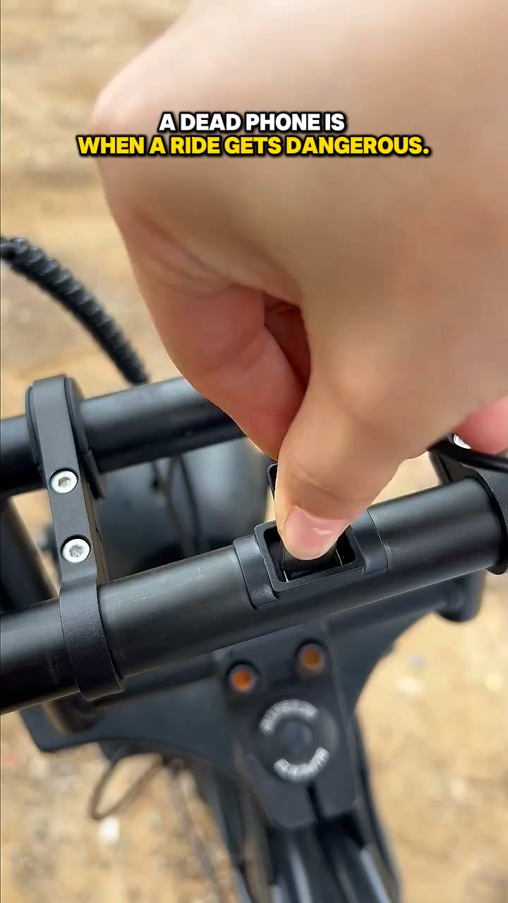 Bike Handlebar Extender – USB Power, Waterproof & Dual Mount – More Space, Cleaner Cockpit