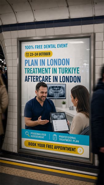 Meet Your Turkish Dentist First in LONDON