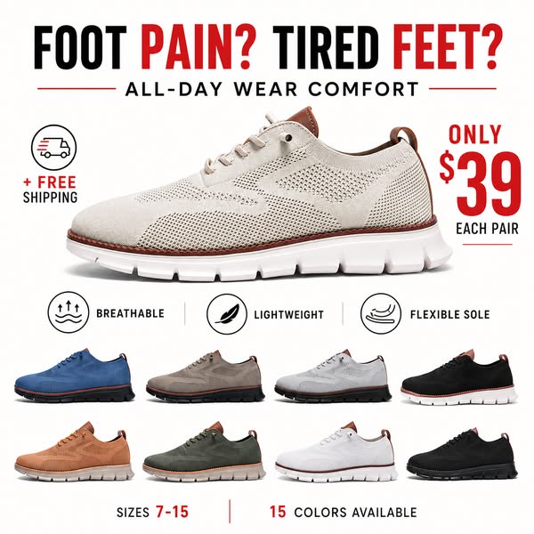 Orthopedic Comfort Sneakers | 60% OFF