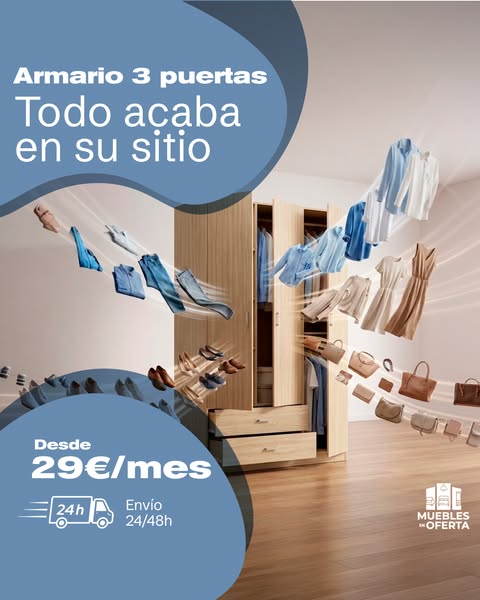Tu dormitorio, mucho más despejado