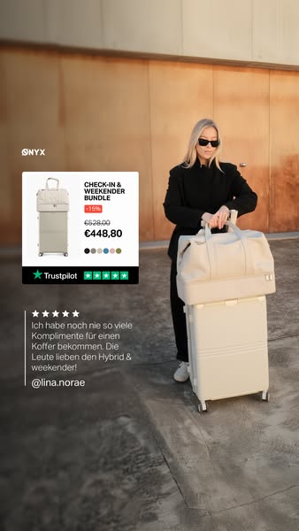 Die perfekte Tasche für jedes Wochenende