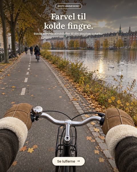 Farvel til kolde fingre på cykelturen
