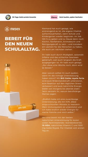 Unterstützung des Immunsystems im Morgenritual