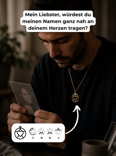 Der Name, der bleibt, nah an Ihrem Herzen