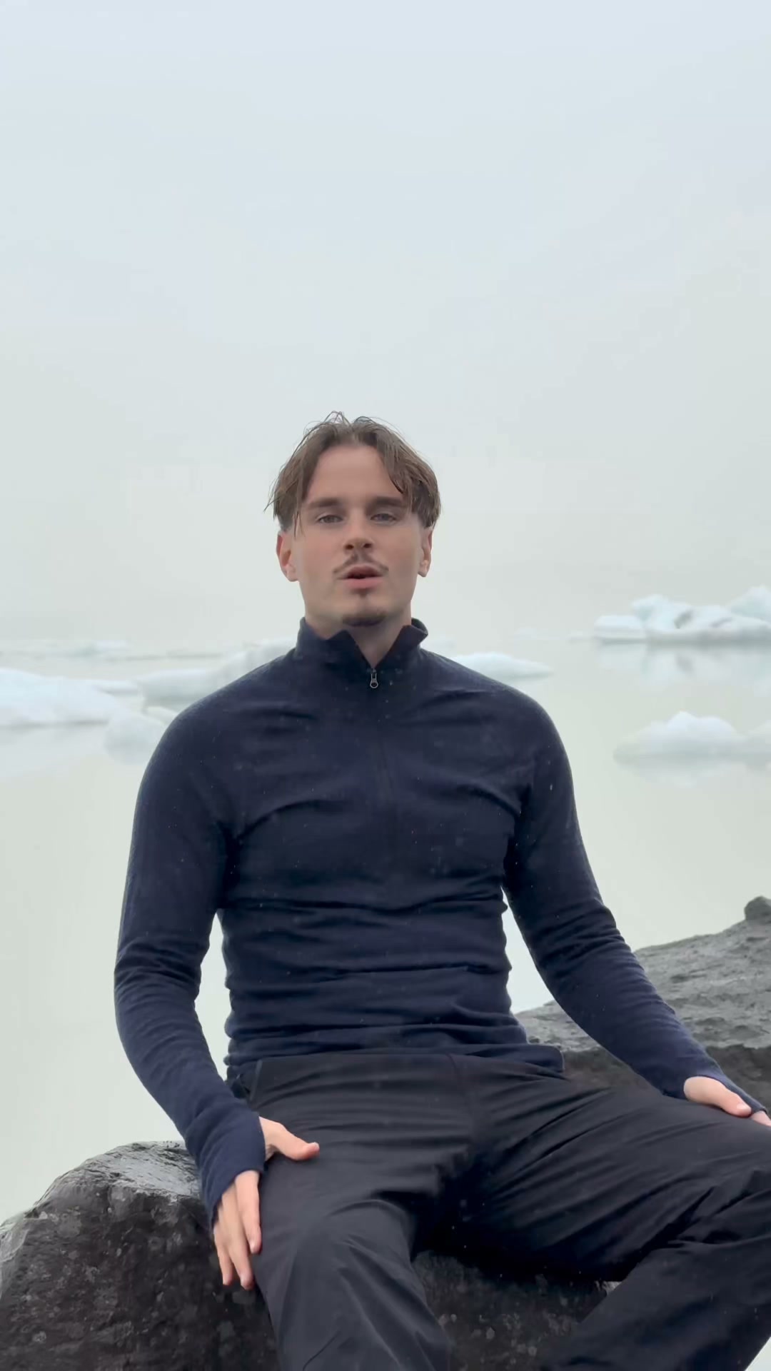 Merino Half Zip für Herren