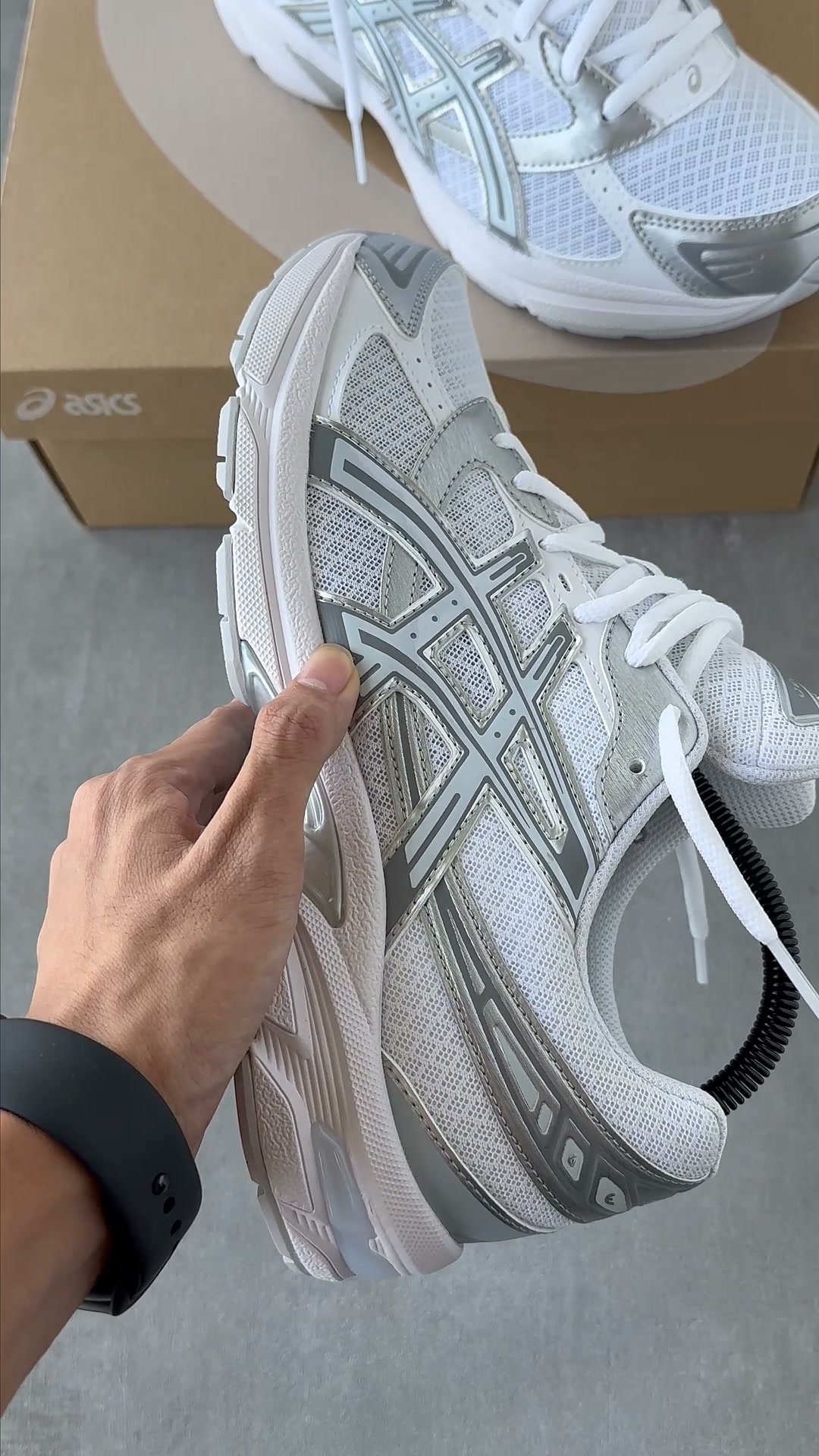 ASICS Gel-1130 White Storm Cloud