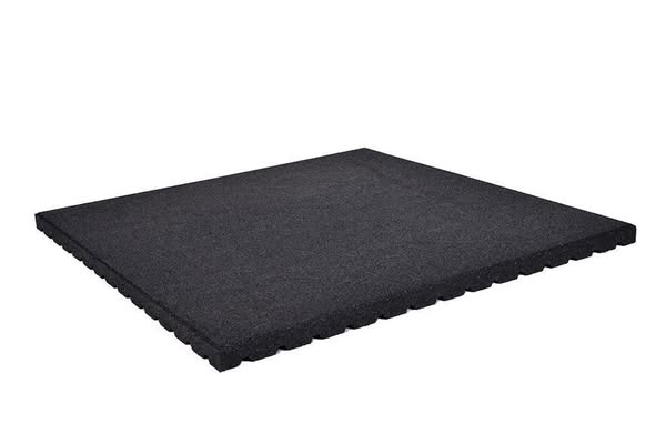 Rubber fitness / crossfit tegel 100 x 100 x 4.5cm