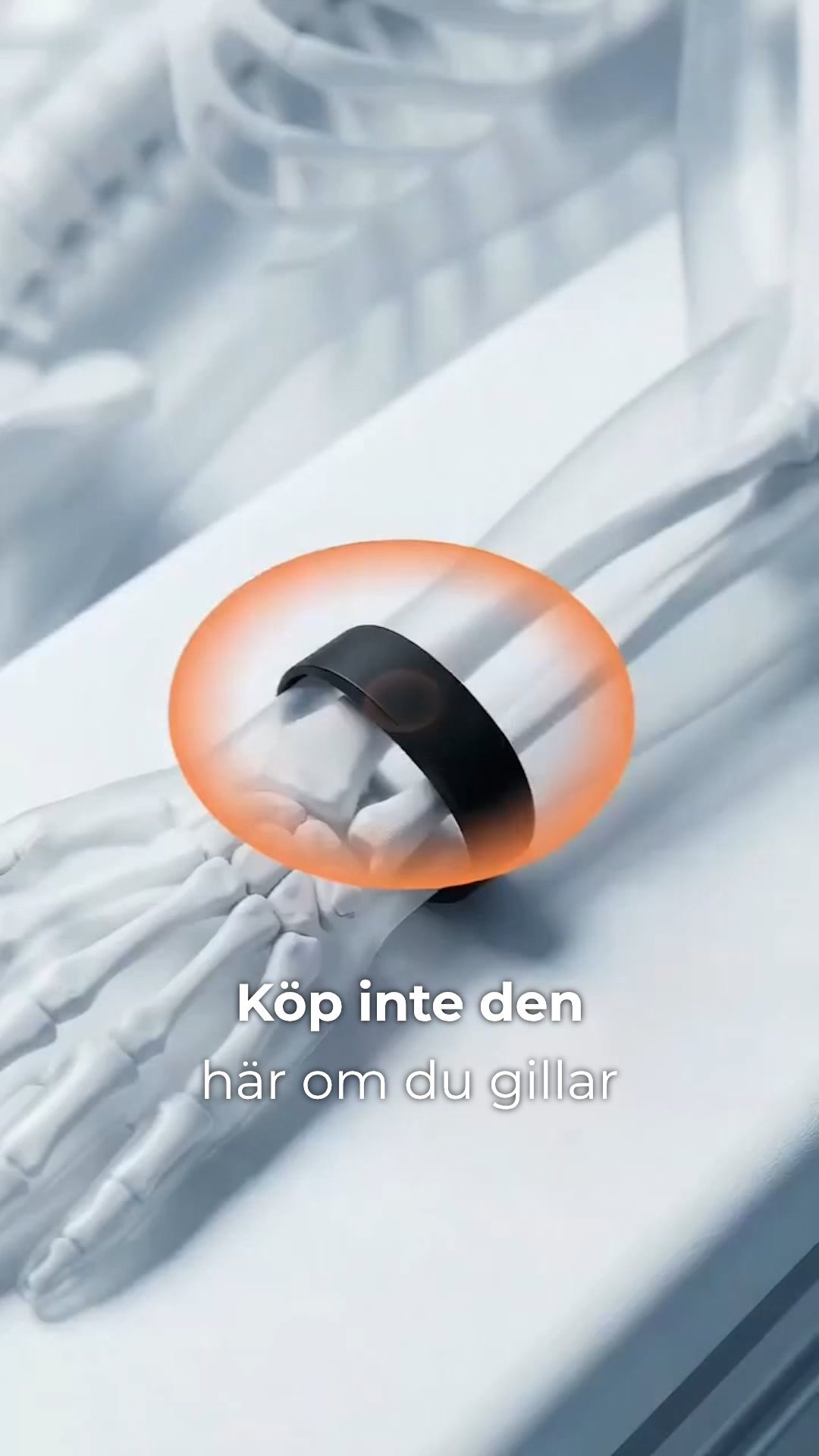Väcker bara dig. Helt tyst.