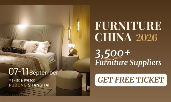 Furniture Expo China, 7-11 September, 2026