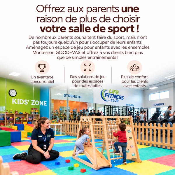 Goodevas pour les professionnels | Espaces de jeu pour enfants
