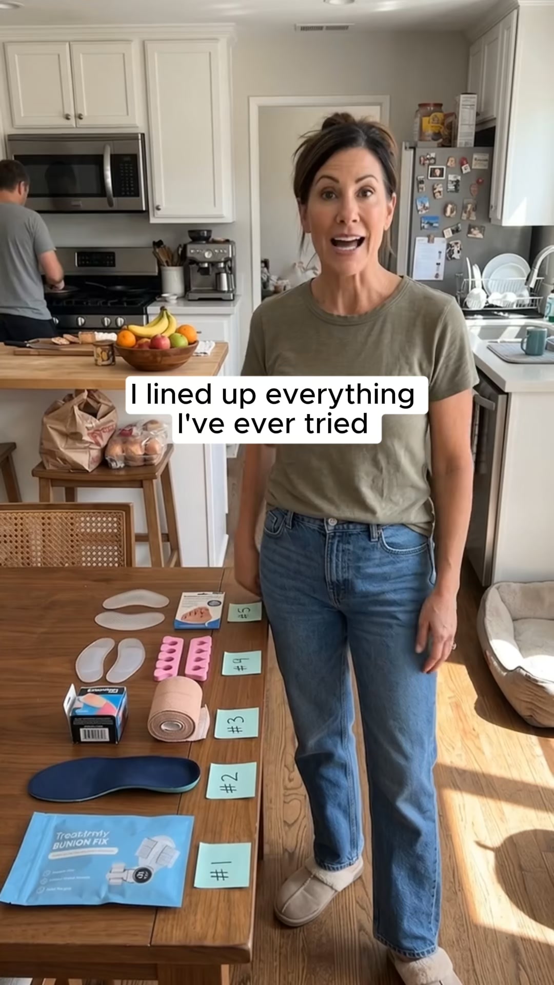 I ranked everything in my bunion drawer