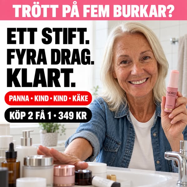 Ett stift. Fyra drag. Klart.