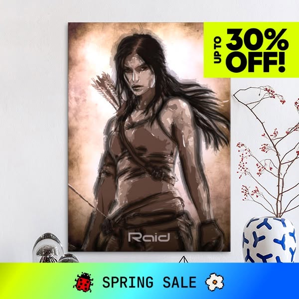 Raid Metal Poster