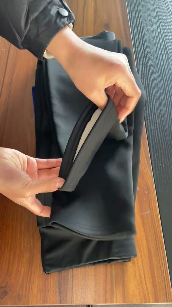 Fleece-lined high-waisted stretch slim-fit trousers