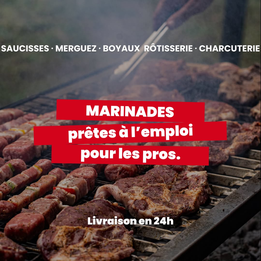 Marinades prêtes à l'emploi