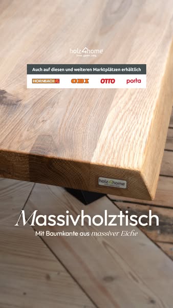 In 5 Tagen bei dir: 4cm Eiche massiv