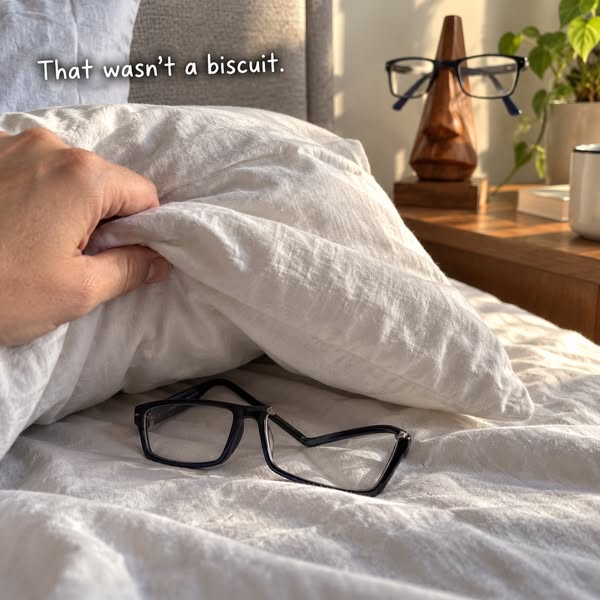 Your Pillow Is Not a Glasses Case
