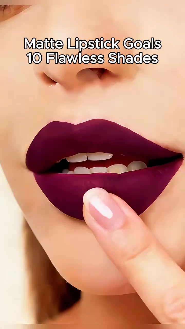 10Pcs Liquid Matte Matt Lipstick Set