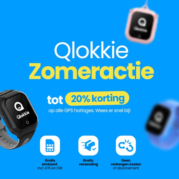 Back to School actie: Qlokkie tot 20% korting