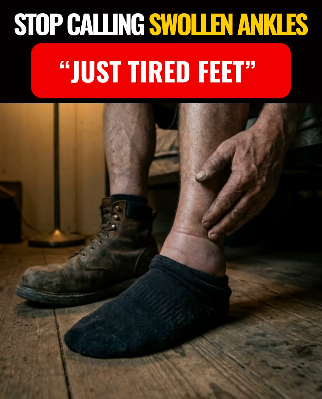 Heavy Feet Need More Than Rest